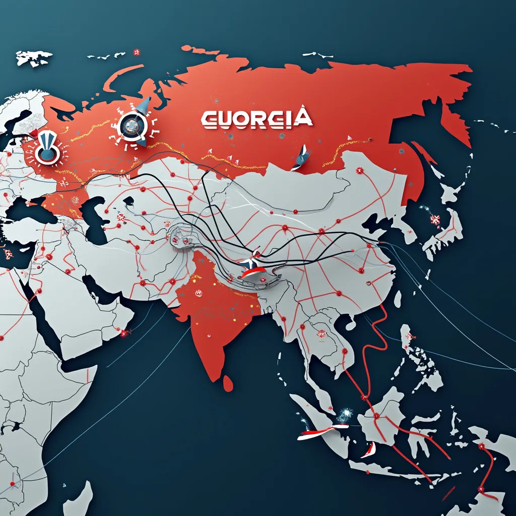 Стратегическое расположение Грузии на карте